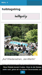 Mobile Screenshot of halbtagsblog.de